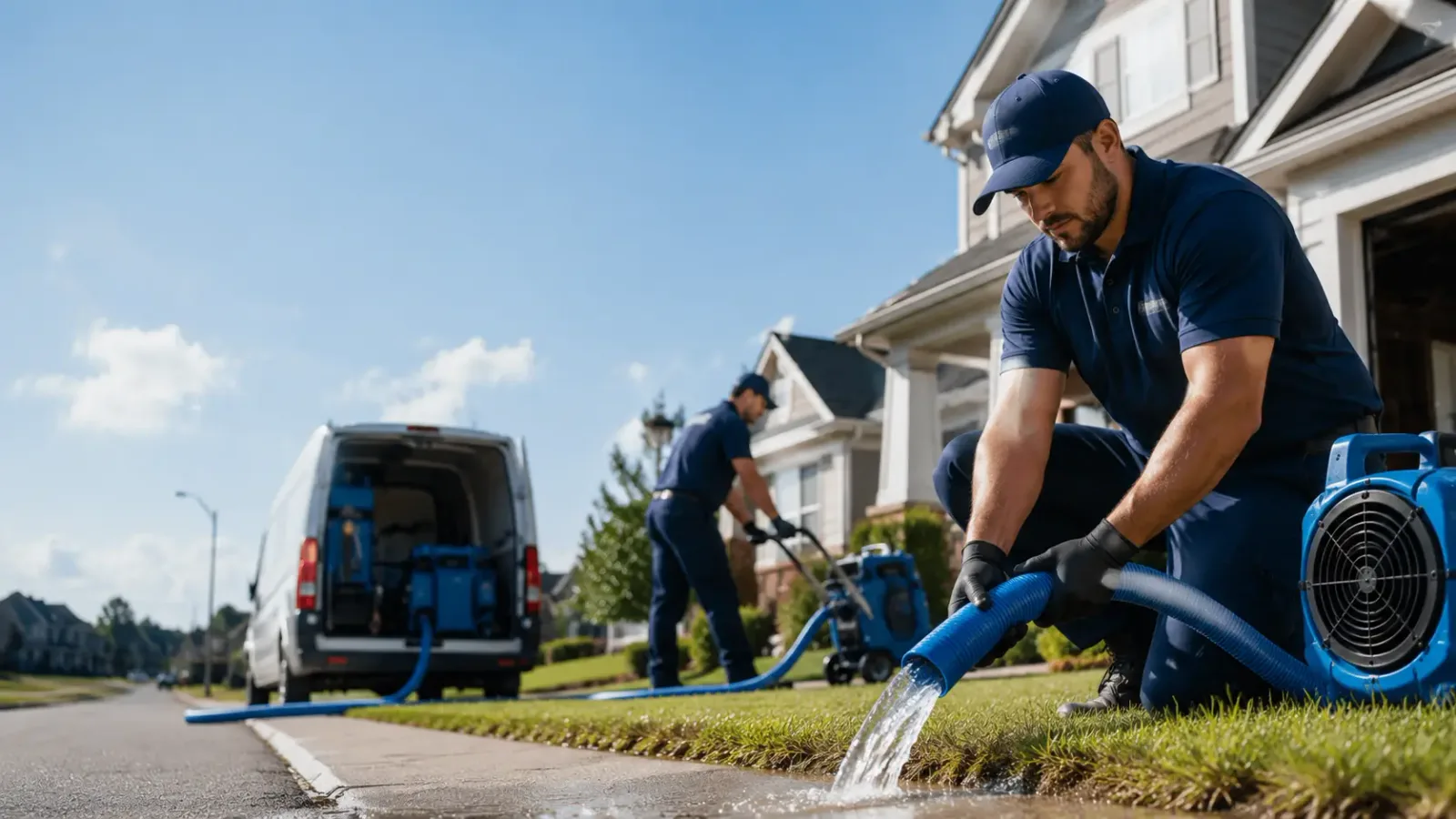 Flood Damage Restoration in Gratis, OH